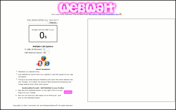 WebWait Benchmark