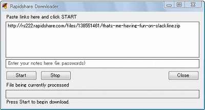 RDown – Rapidshare Downloader