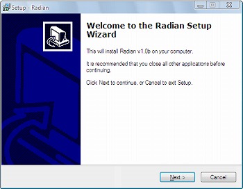 Radian インストール Radian インストール