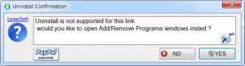 Menu Uninstaller