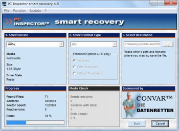 PC INSPECTOR smart recovery