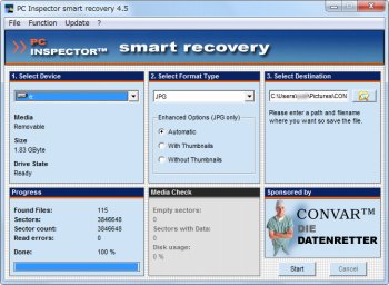 PC INSPECTOR smart recovery
