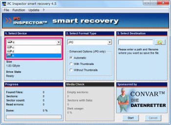 PC INSPECTOR smart recovery