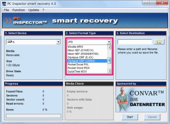 PC INSPECTOR smart recovery