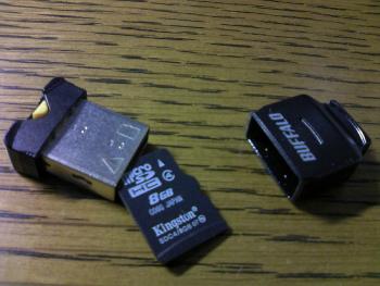 BUFFALO micro SD カードリーダー