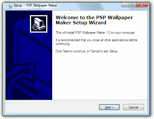 Psp背景の壁紙を簡単に作成できるソフト Psp Wallpaper Maker