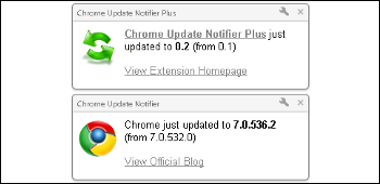 Chrome Update Notifier Plus