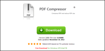 PDF Compressor ダウンロード