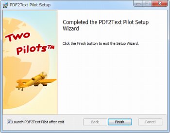 PDF2Text Pilot